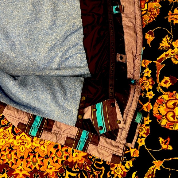 Ripzone Mens Winter Jacket Size Medium Hooded Waterproof Vented Taped Seam - Picture 8 of 13